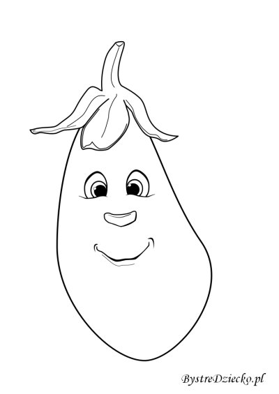 Fruit and vegetable coloring pages for kids, Anna Kubczak