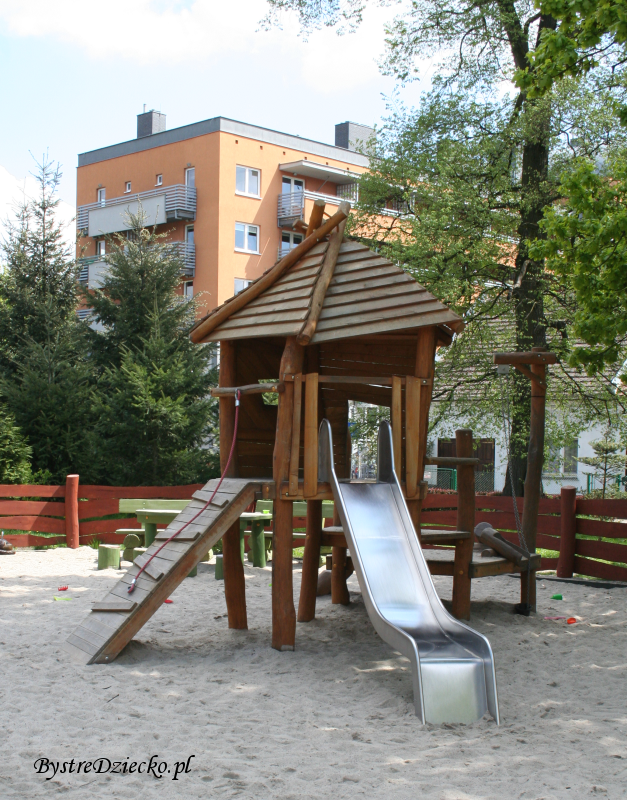 Plac dla maluchów - Plac zabaw dla dzieci we Wrocławiu w Parku Klecińskim