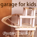 DIY garage from cardboard and paper rolls - eco recykled toys for kids made of cardboard