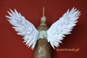 Jak zrobić skrzydła anioła lub ptaka - strój aniołka na jasełka lub kostium karnawałowy