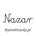 Karty pracy z imionami - nauka pisania imion dla dzieci - Nazar