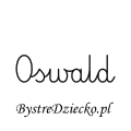 Karty pracy z imionami - nauka pisania imion dla dzieci - Oswald