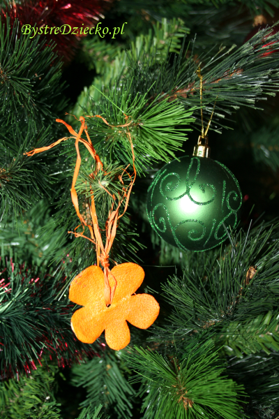 Ozdoby bożonarodzeniowe ręcznie robione - ozdoby z pomarańczy i mandarynek, Anna Kubczak