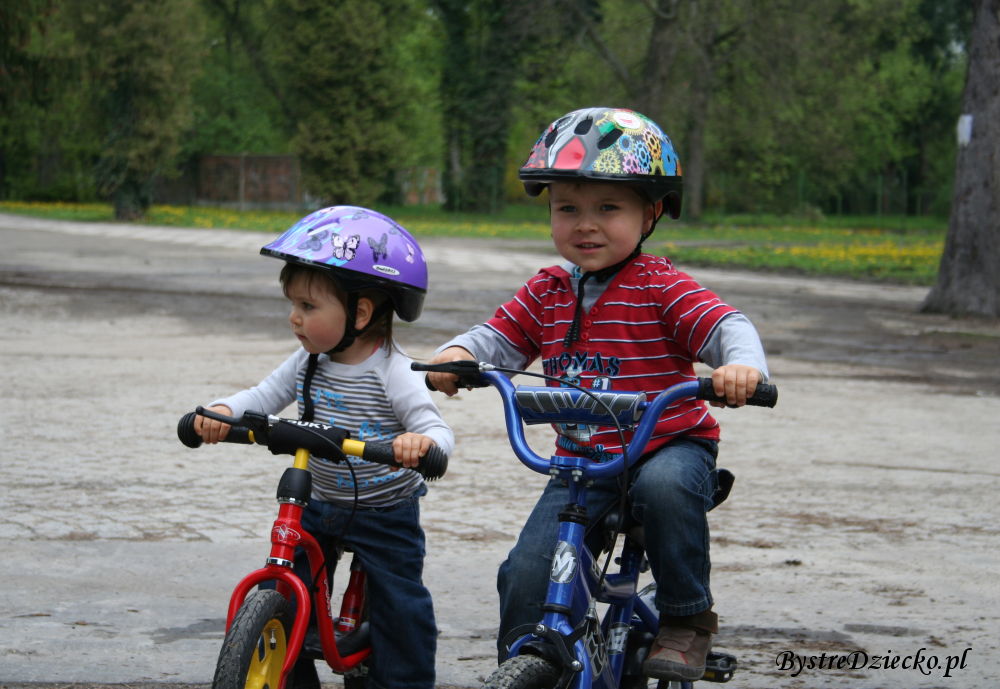 Rowerek biegowy Puky dla dzieci - zabawy ruchowe dla dzieci na świeżym powietrzu